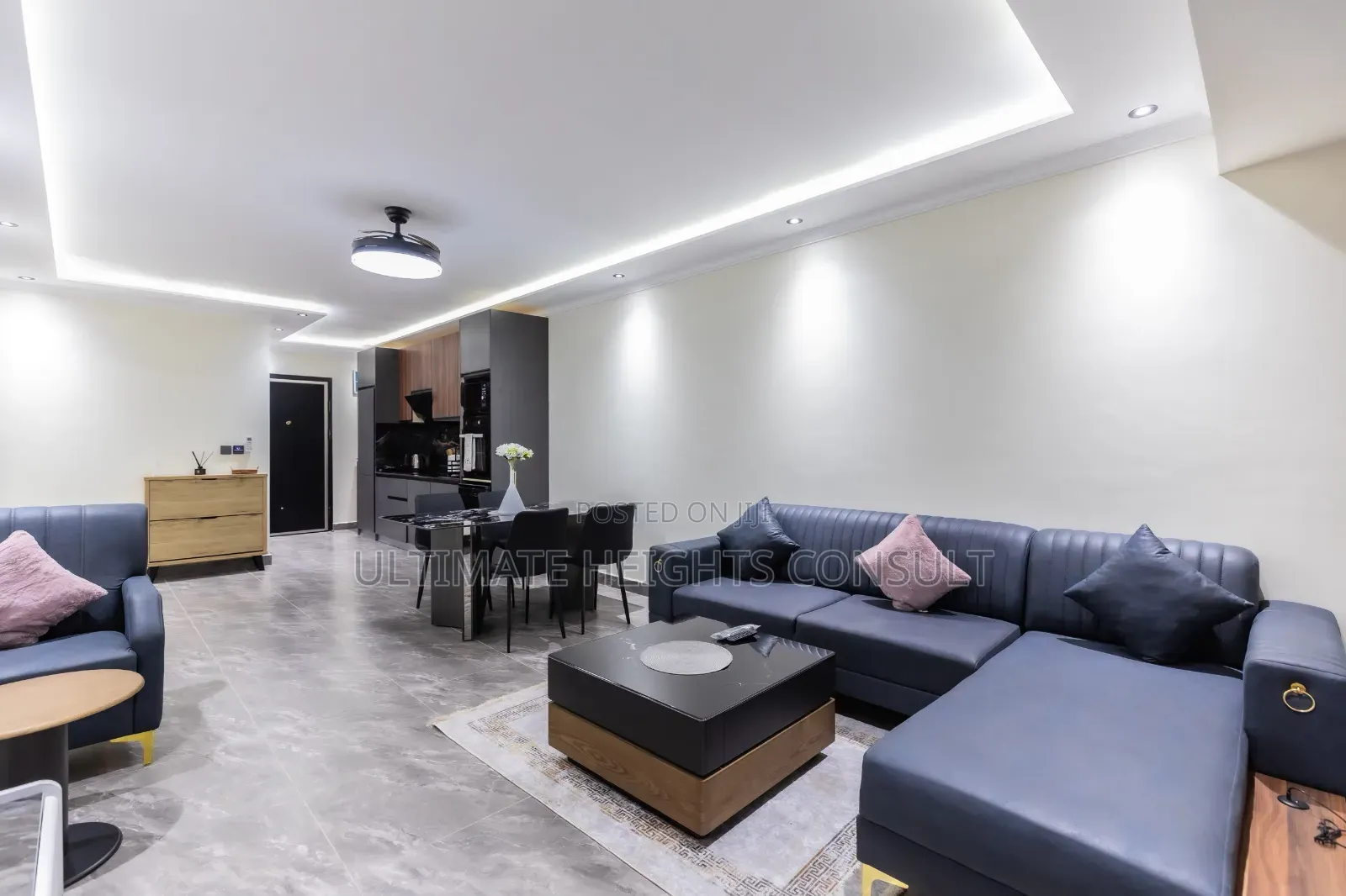 Furnished 1bdrm Apartment in Labone, Coffee Shop Area for rent