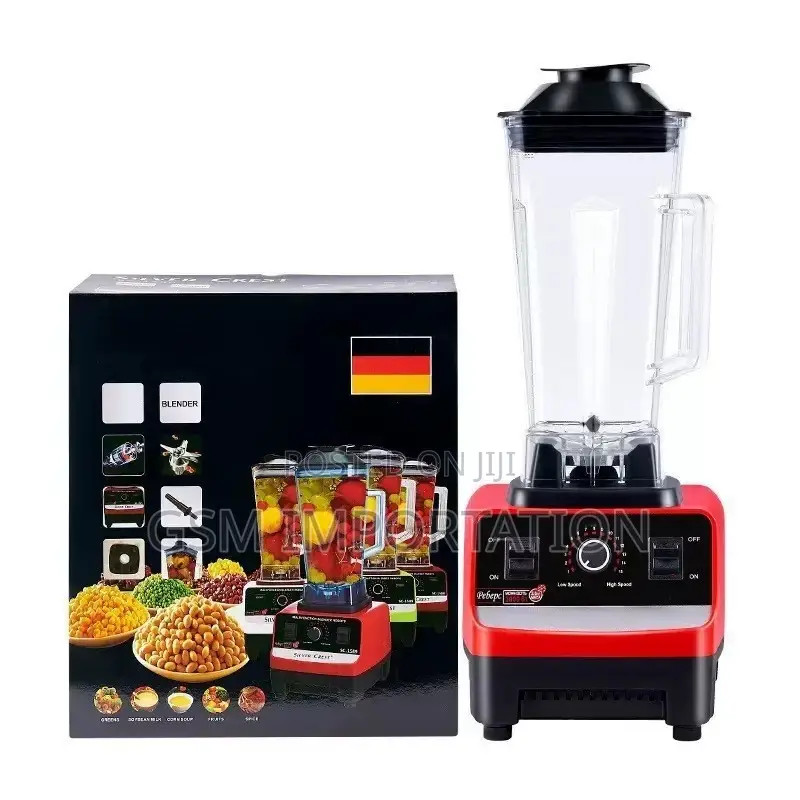 SILVER CREST LM-2.6L 2-in-1 Heavy Duty Commercial Blender,Professional