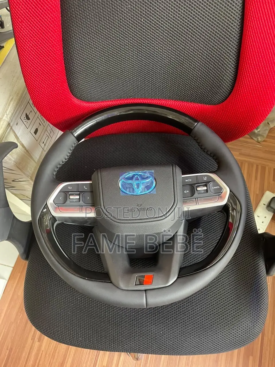 Premium Toyota GR Sport Steering Wheel