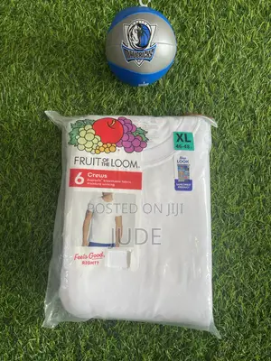 Fruit of the Loom (6 White T-Shirts)