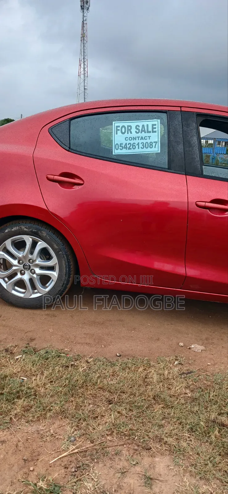 Toyota Yaris iA 1.5 FWD 2017 Red