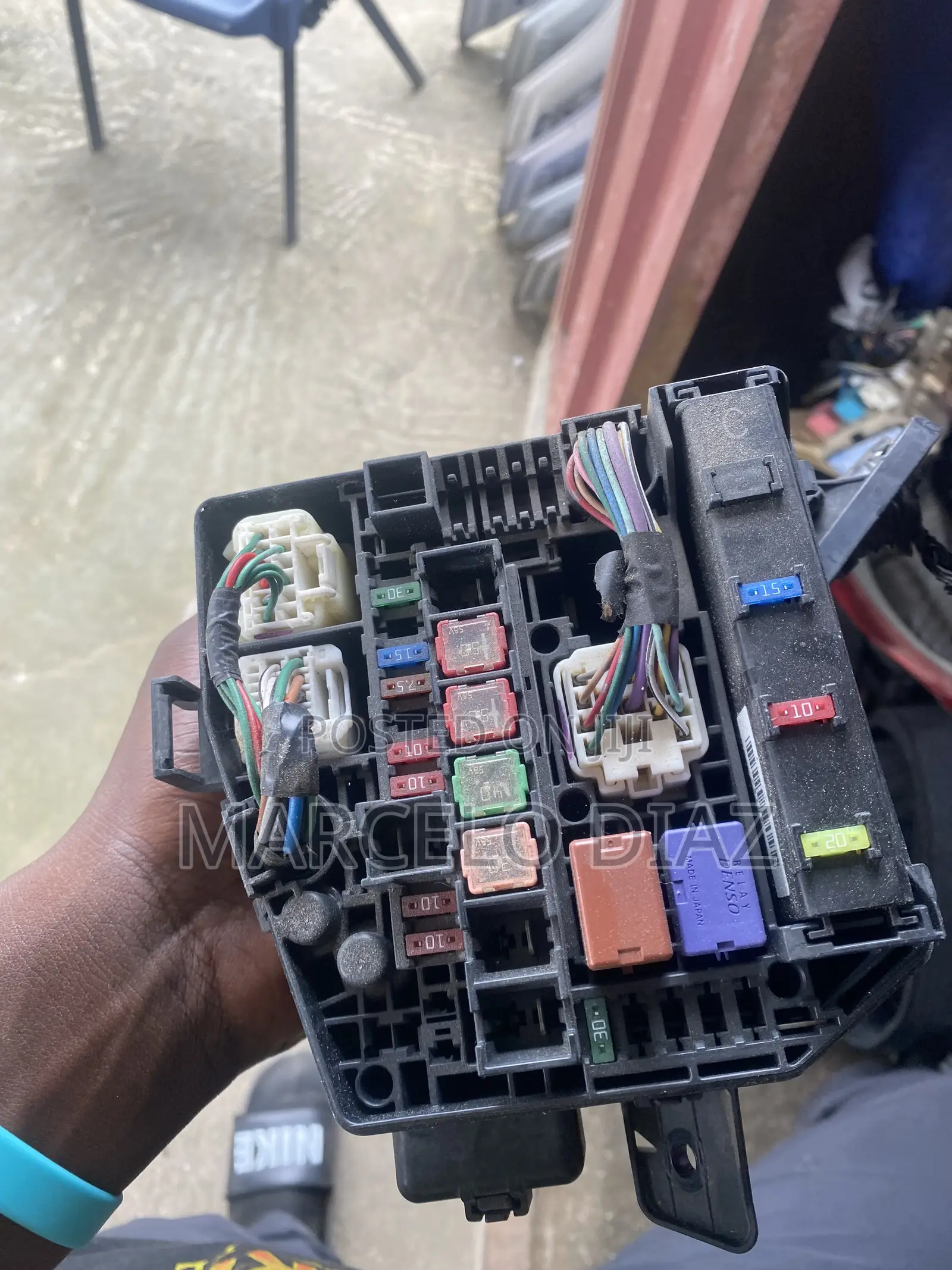Toyota Vits and Yaris 2010 Engine Fuse Board