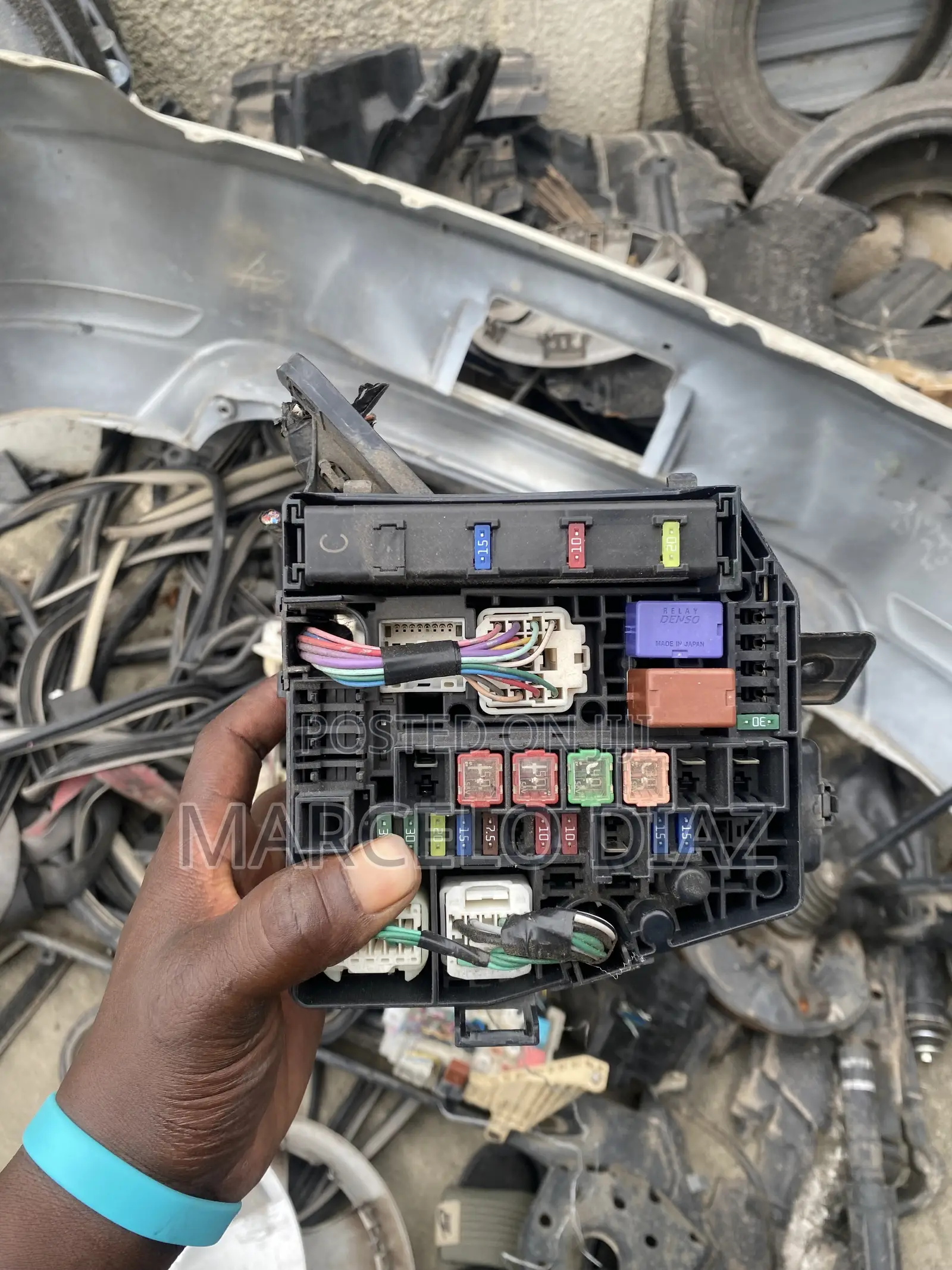 Toyota Vits and Yaris 2010 Engine Fuse Board