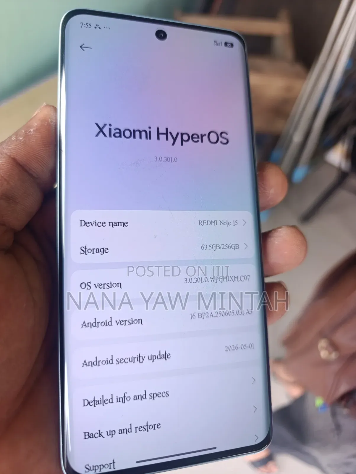 Xiaomi Redmi Note 15 256 GB Blue