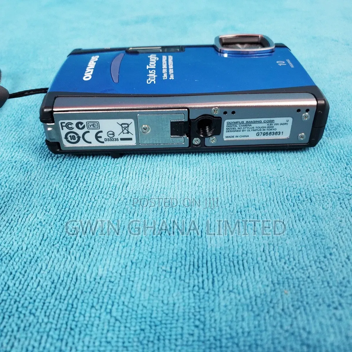 Olympus Stylus Tough 6000 Digital Camera. Waterproof.SD Card/Charger