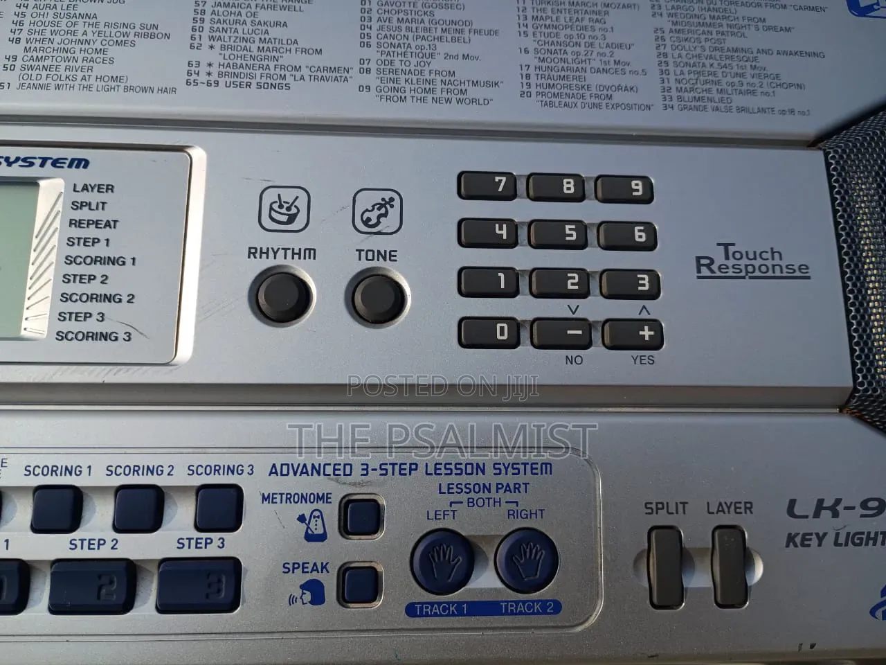 Casio LK 90TV Key Lighting System Had USB Split Layer Transpose Etc