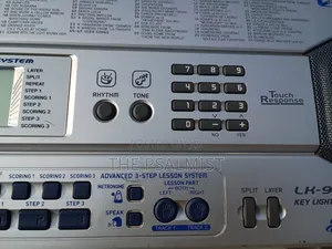 Casio LK 90TV Key Lighting System Had USB Split Layer Transpose Etc
