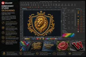 Wilcom Embroidery Studio Designing