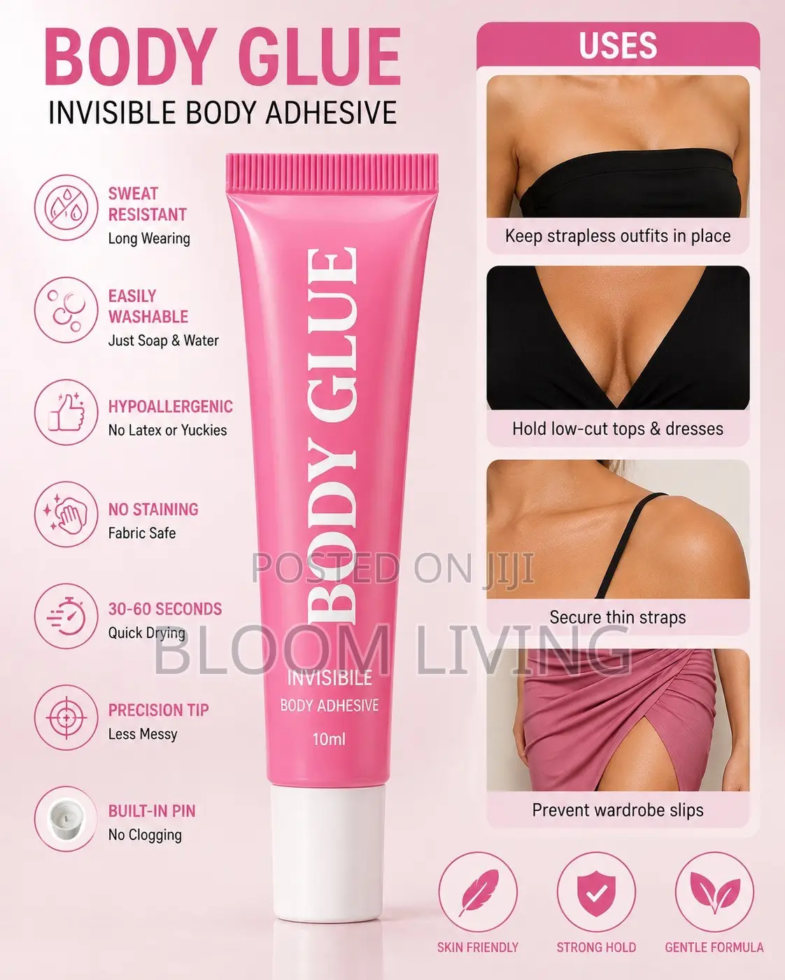 Body Glue – Invisible Clothing Fashion Adhesive