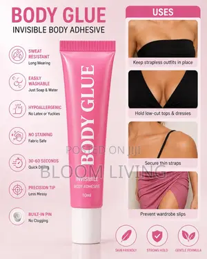 Body Glue – Invisible Clothing Fashion Adhesive