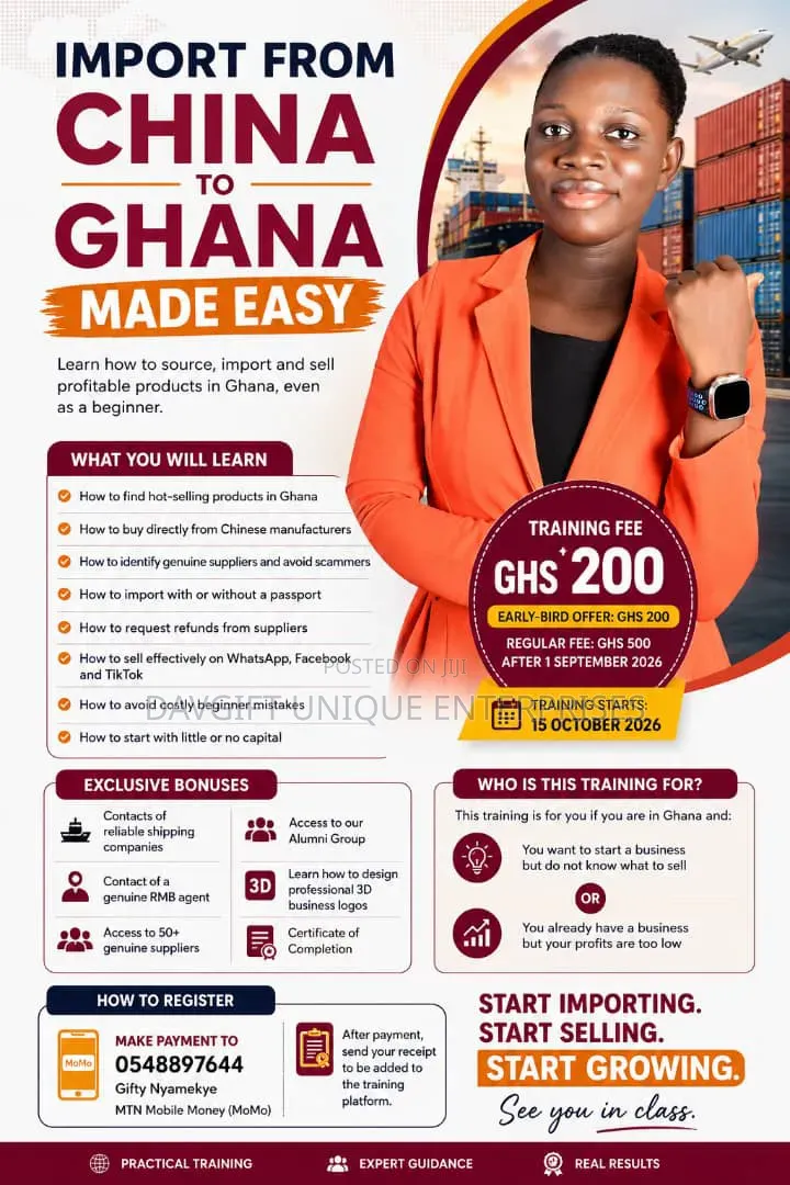 Mini Importation Training (From China to Ghana)