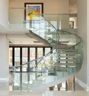 Balcony and Staircase Glass Design