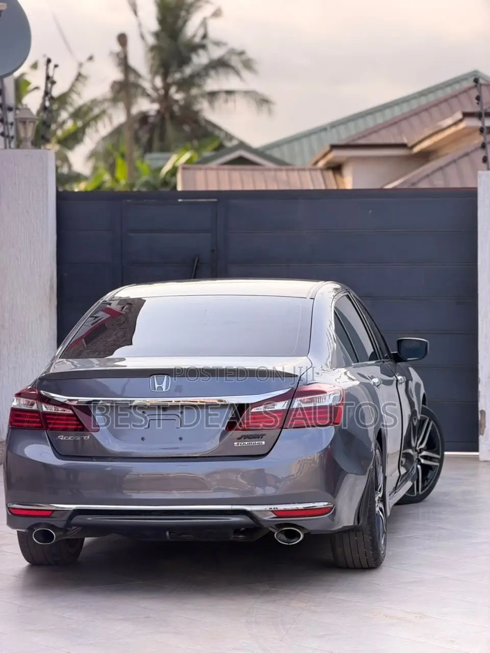 Honda Accord Sport 4dr Sedan FWD (2.4L 4cyl 2A) 2017 Gray