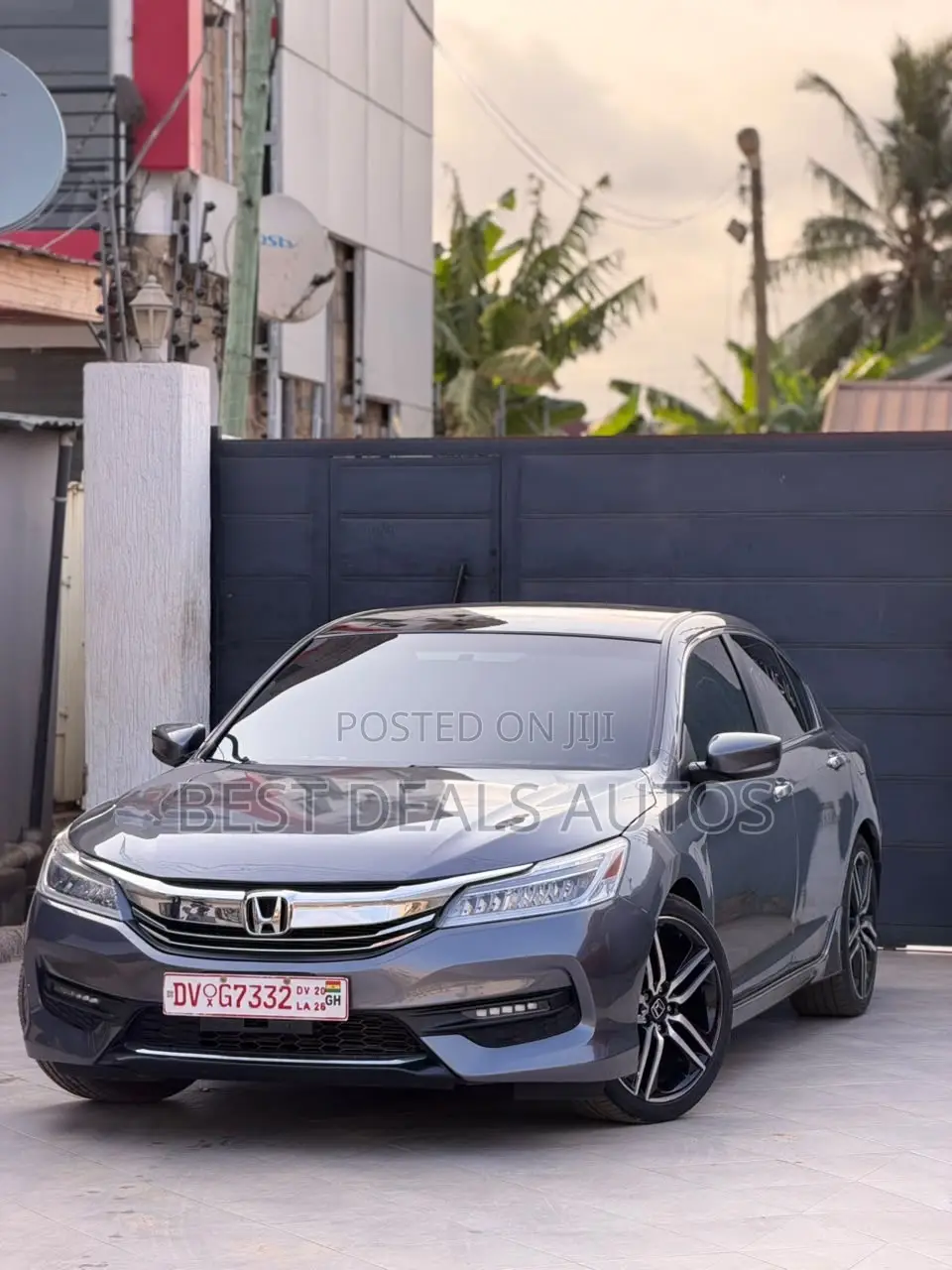 Honda Accord Sport 4dr Sedan FWD (2.4L 4cyl 2A) 2017 Gray