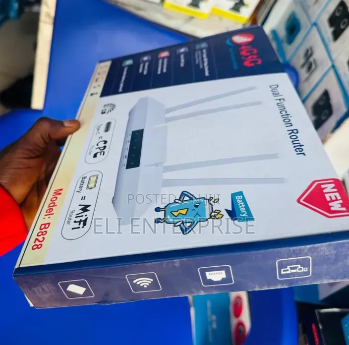 /5g Dual Function Wireless LTE Router (Model B828)