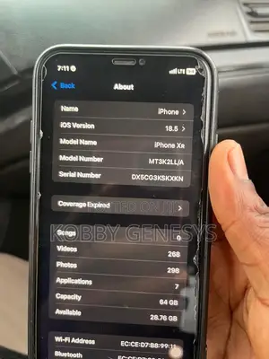 Apple iPhone XR 64 GB Black