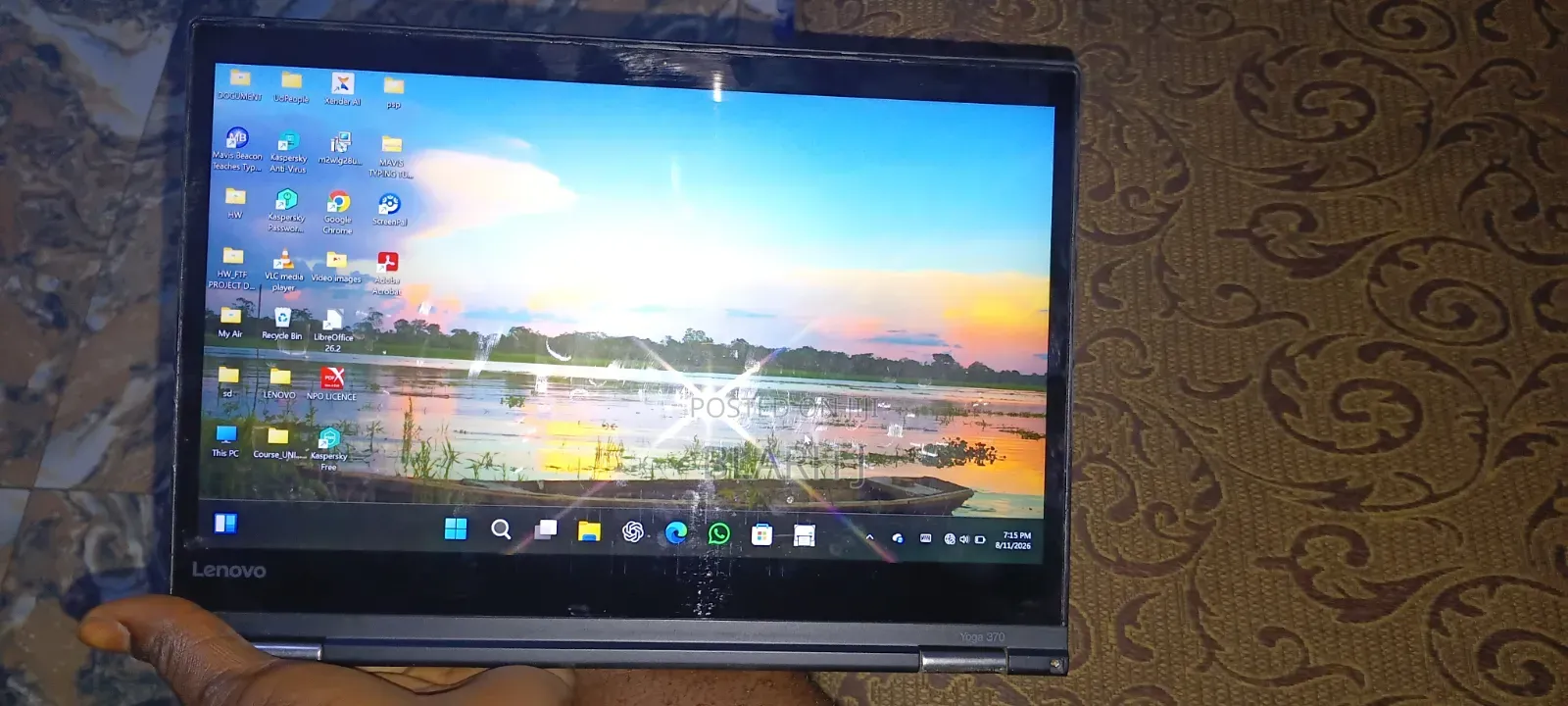 Laptop Lenovo ThinkPad Yoga 370 8GB Intel Core i5 HDD+SSD 256GB