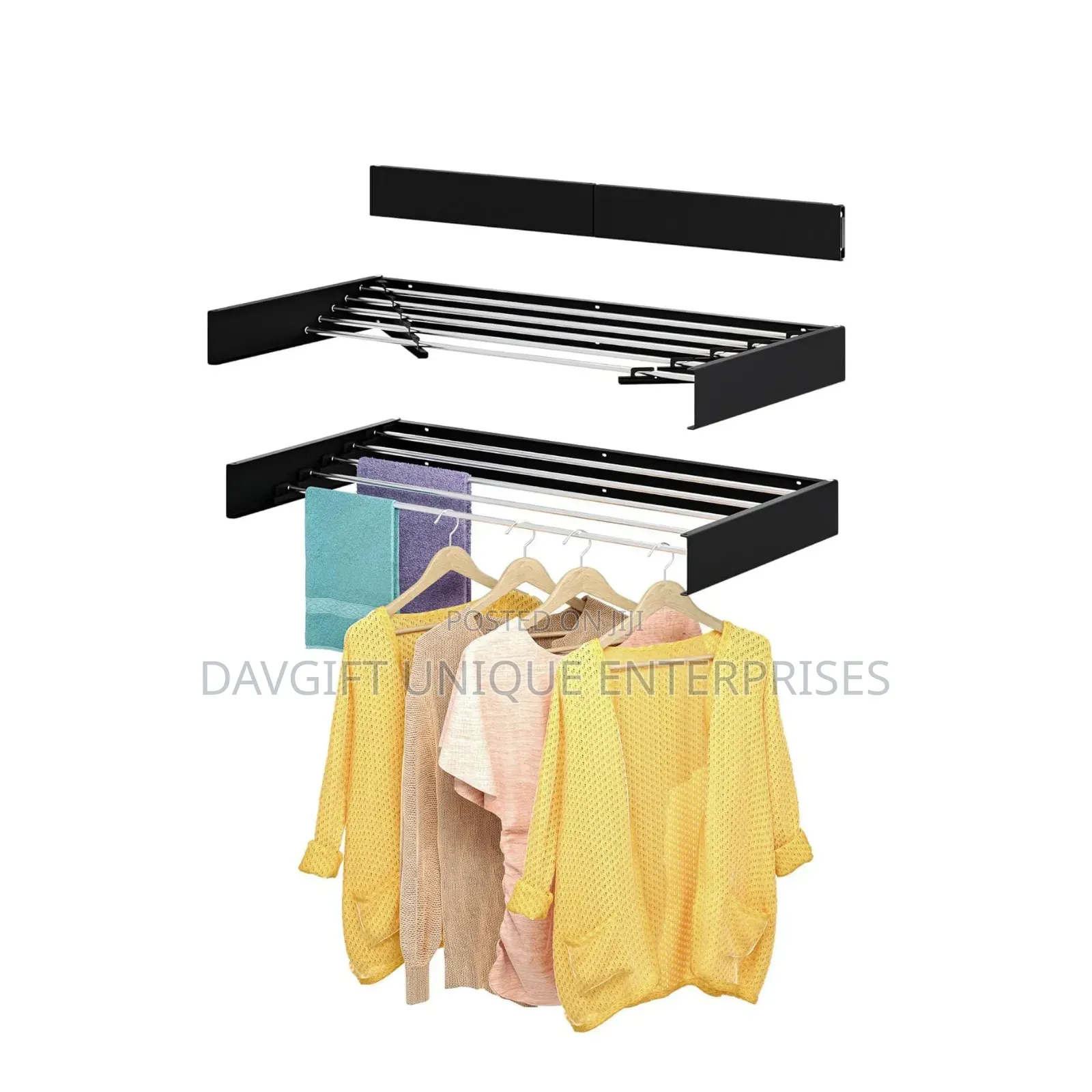 2in1 Foldable Clothes Rack