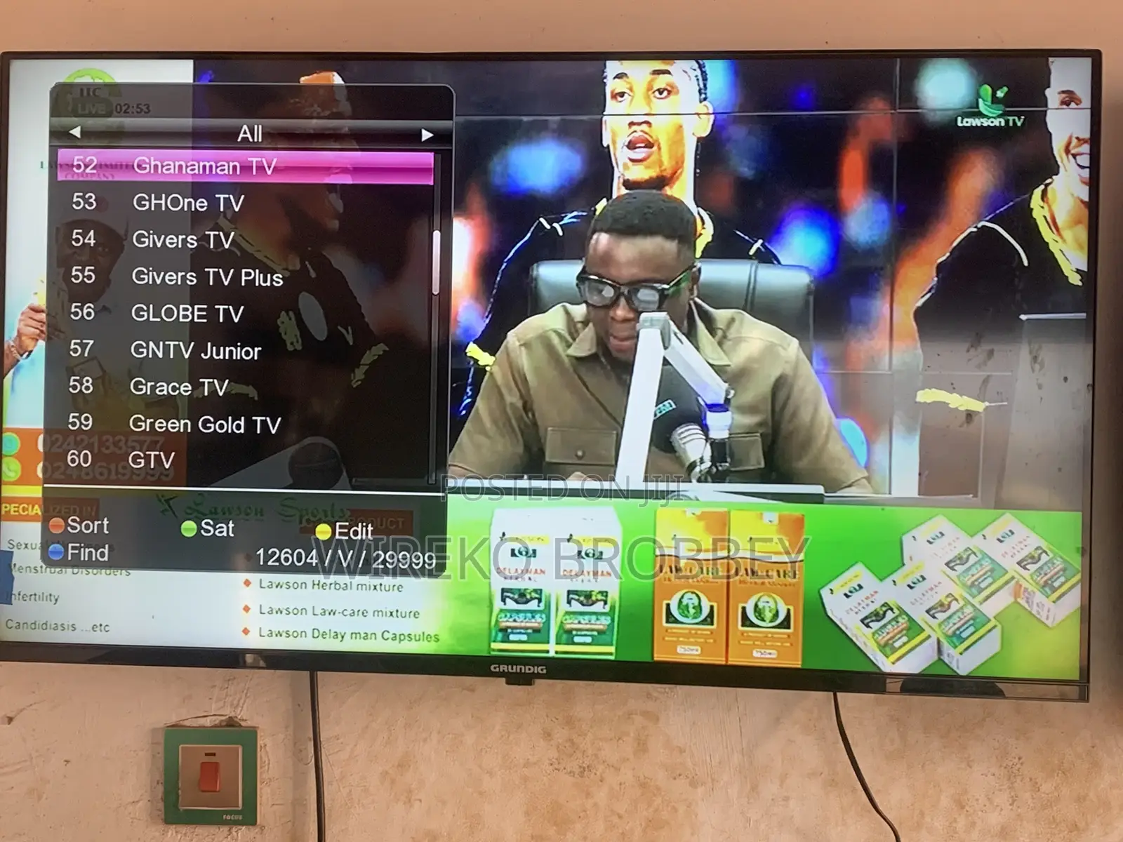 Edgeless Grundig Android Tele