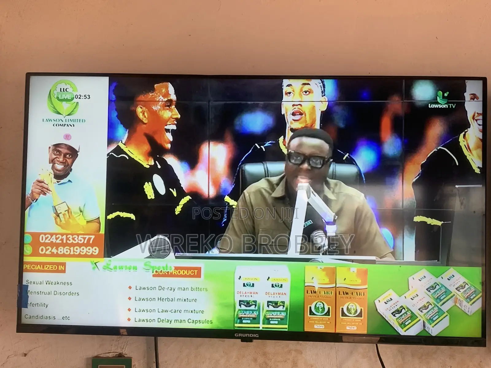 Edgeless Grundig Android Tele