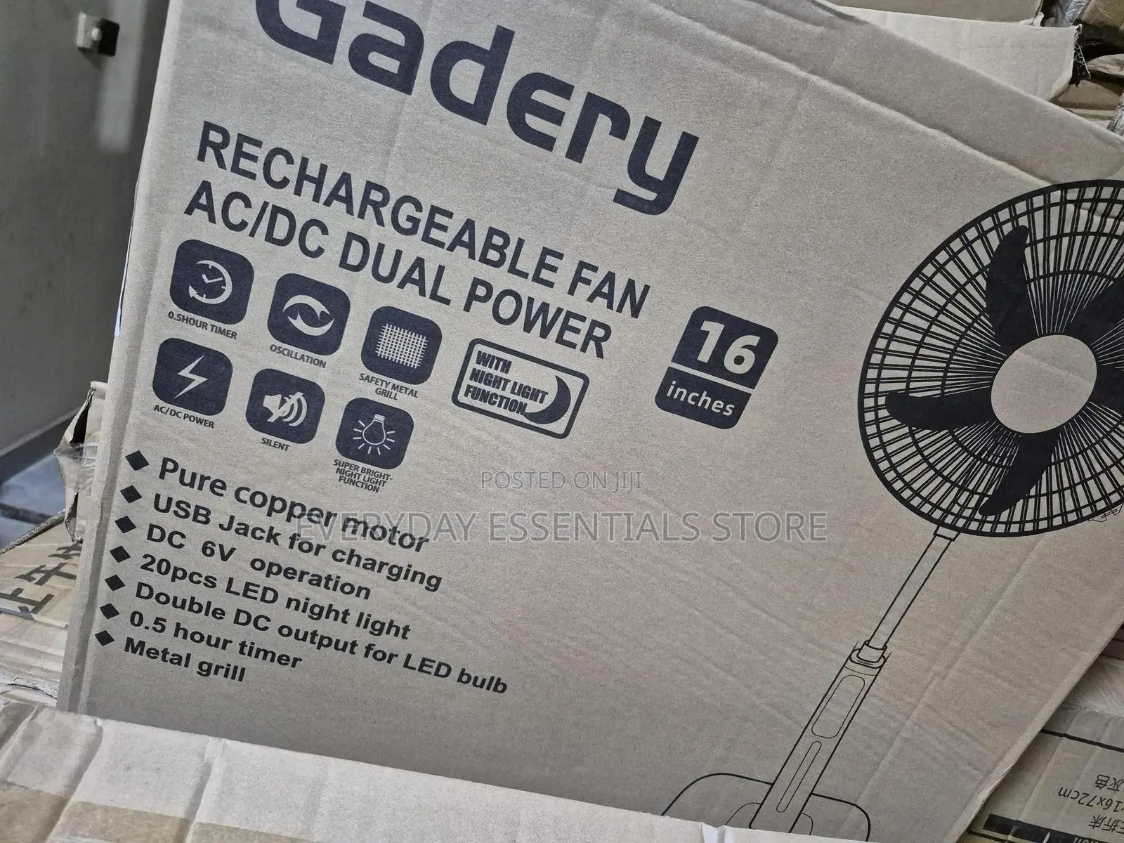 Rechargeable Standing Fan Wholesale and Retail