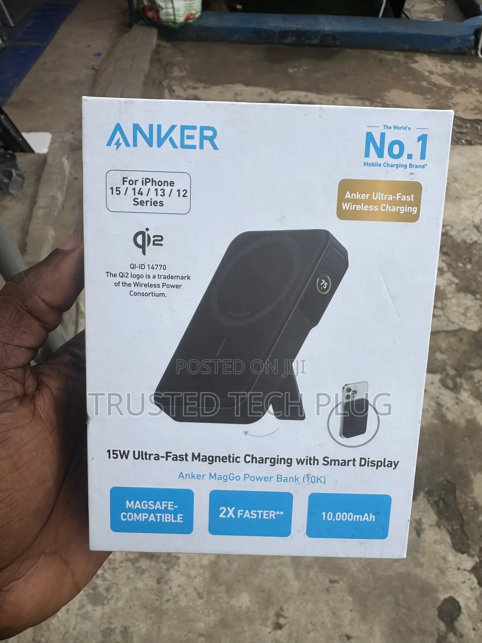 Anker Ultra Fast Magnetic Charging Power Bank 10,000 Mah for Sale