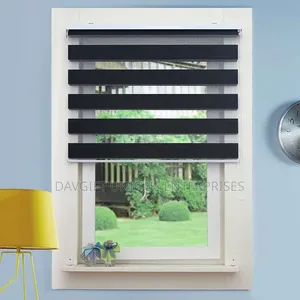 7ft Black Window Blind
