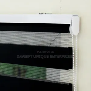 7ft Black Window Blind
