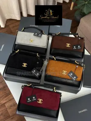 Premium Quality Chanel Coco Base Top Handle Flap Bag.