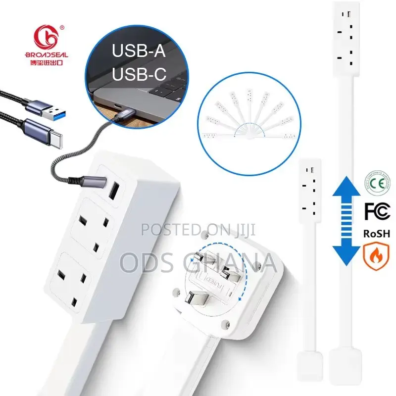 Universal Multi-Power Socket/Expander for Sofas and Cabinets.