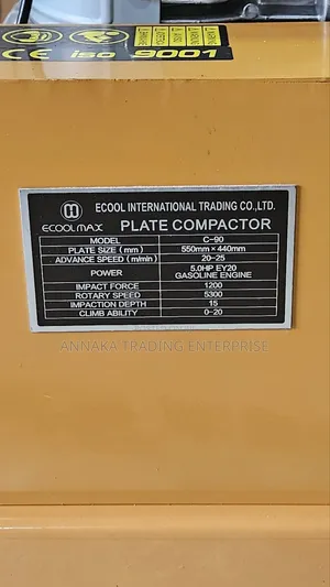 Ecoolmax Plate Compactor