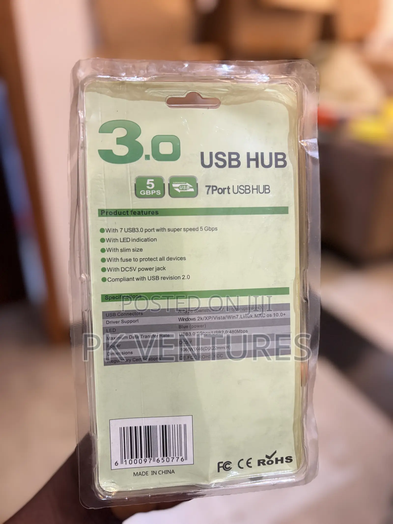 7port 3.0 USB Hub