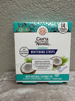 Gurunanda Teeth Whitening Strips + Teeth Cleaning Powder