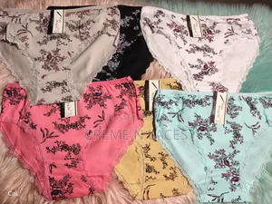 3xl Women's Cotton Panties (6 Pieces Mixed)