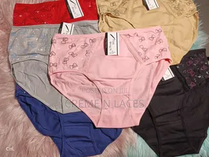 3xl Women's Cotton Panties (6 Pieces Mixed)