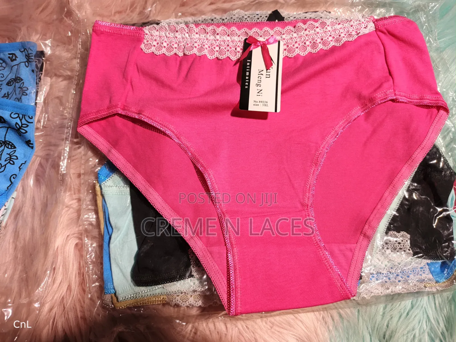 3xl Women's Cotton Panties (6 Pieces Mixed)