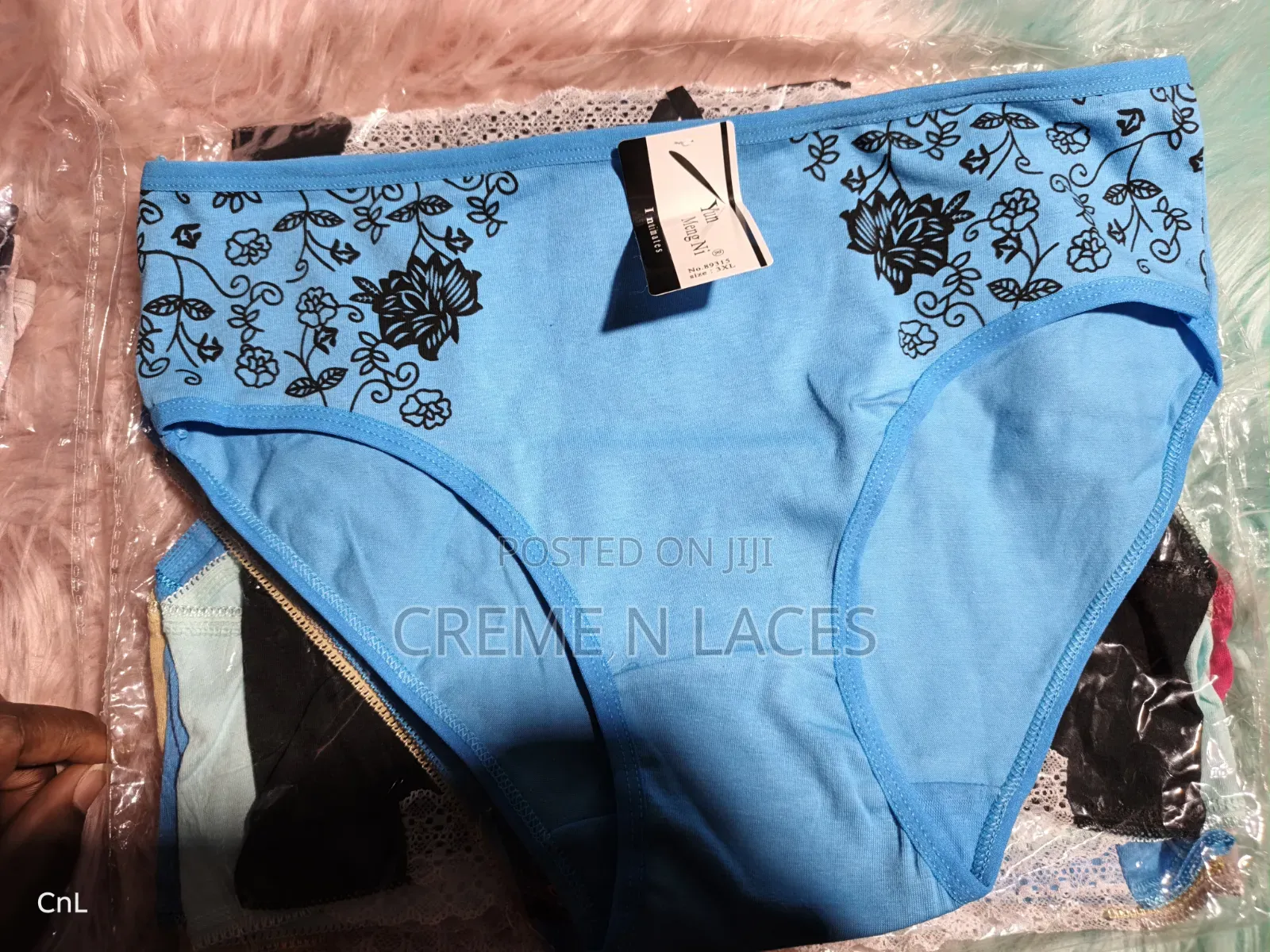 3xl Women's Cotton Panties (6 Pieces Mixed)