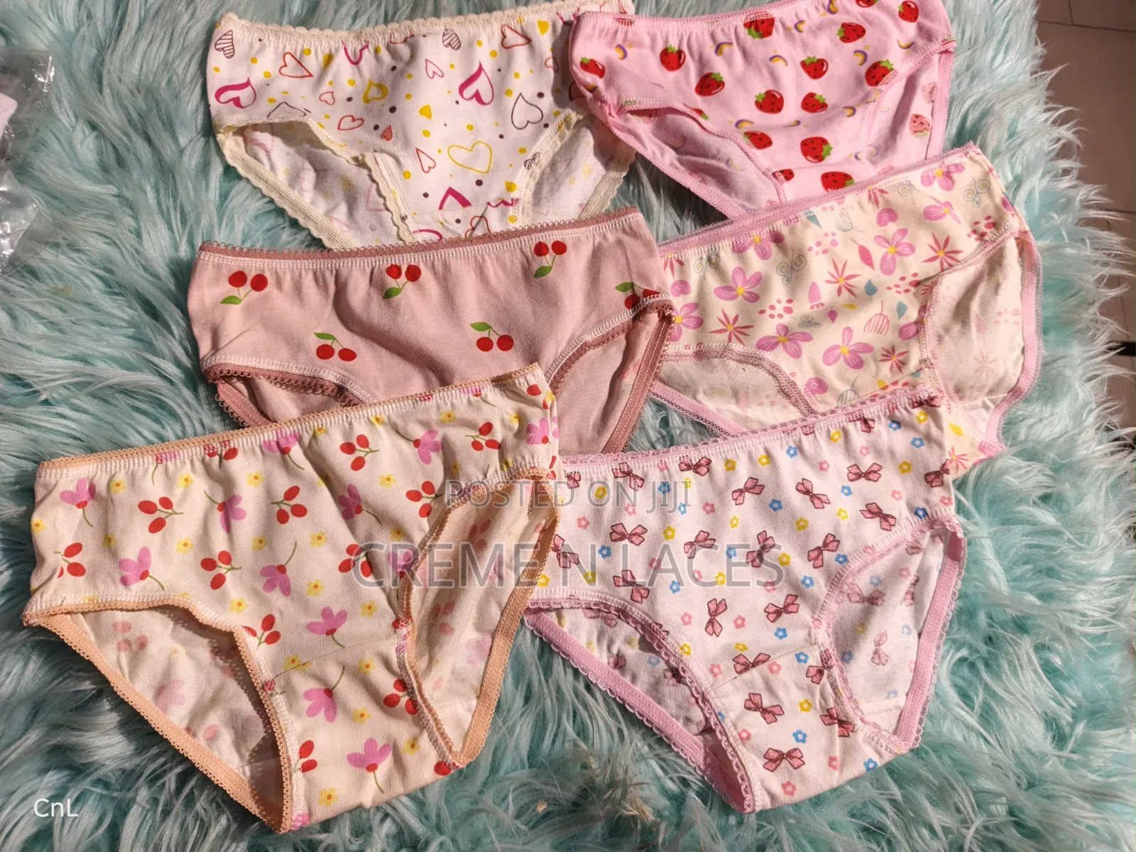Kids Cotton Panties - 2 to 6 Years (6 Pieces)