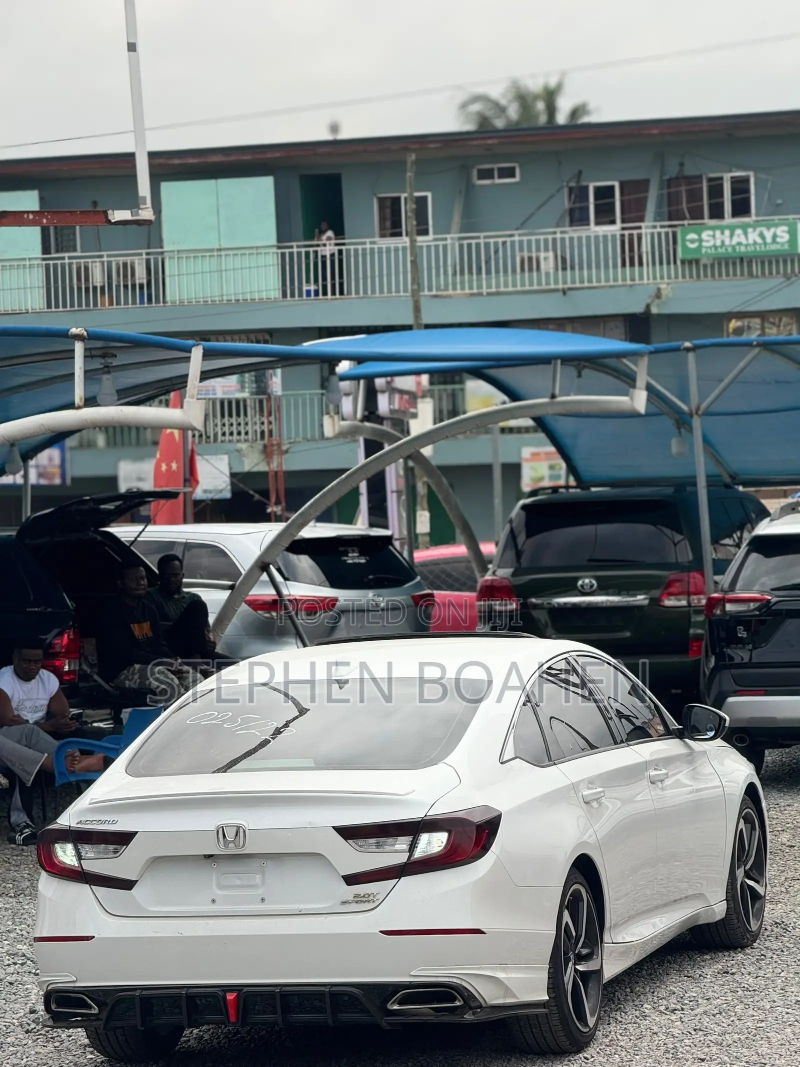 Honda Accord Sport (2.0L 4cyl Turbo 10A) 2019 White