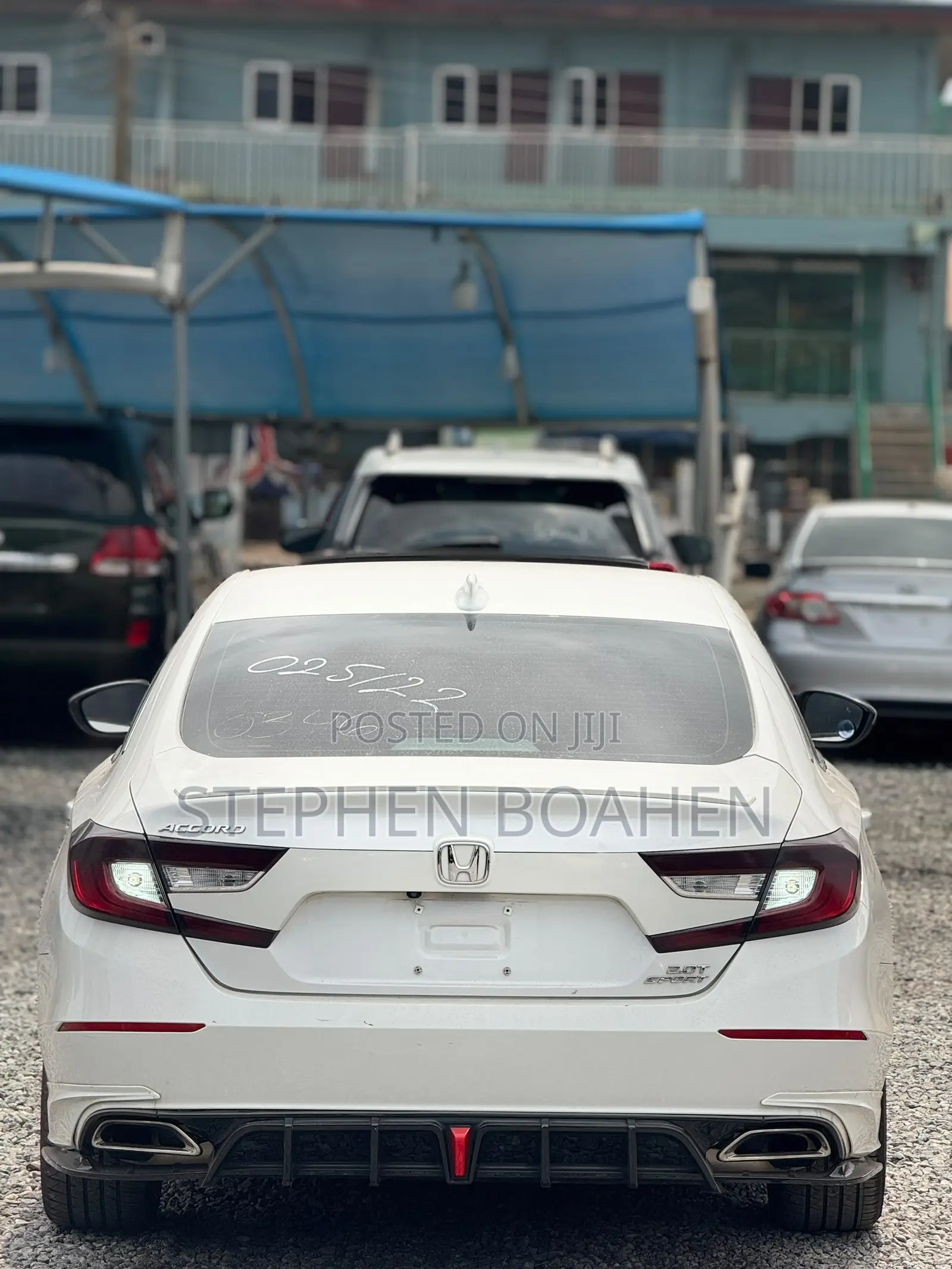 Honda Accord Sport (2.0L 4cyl Turbo 10A) 2019 White