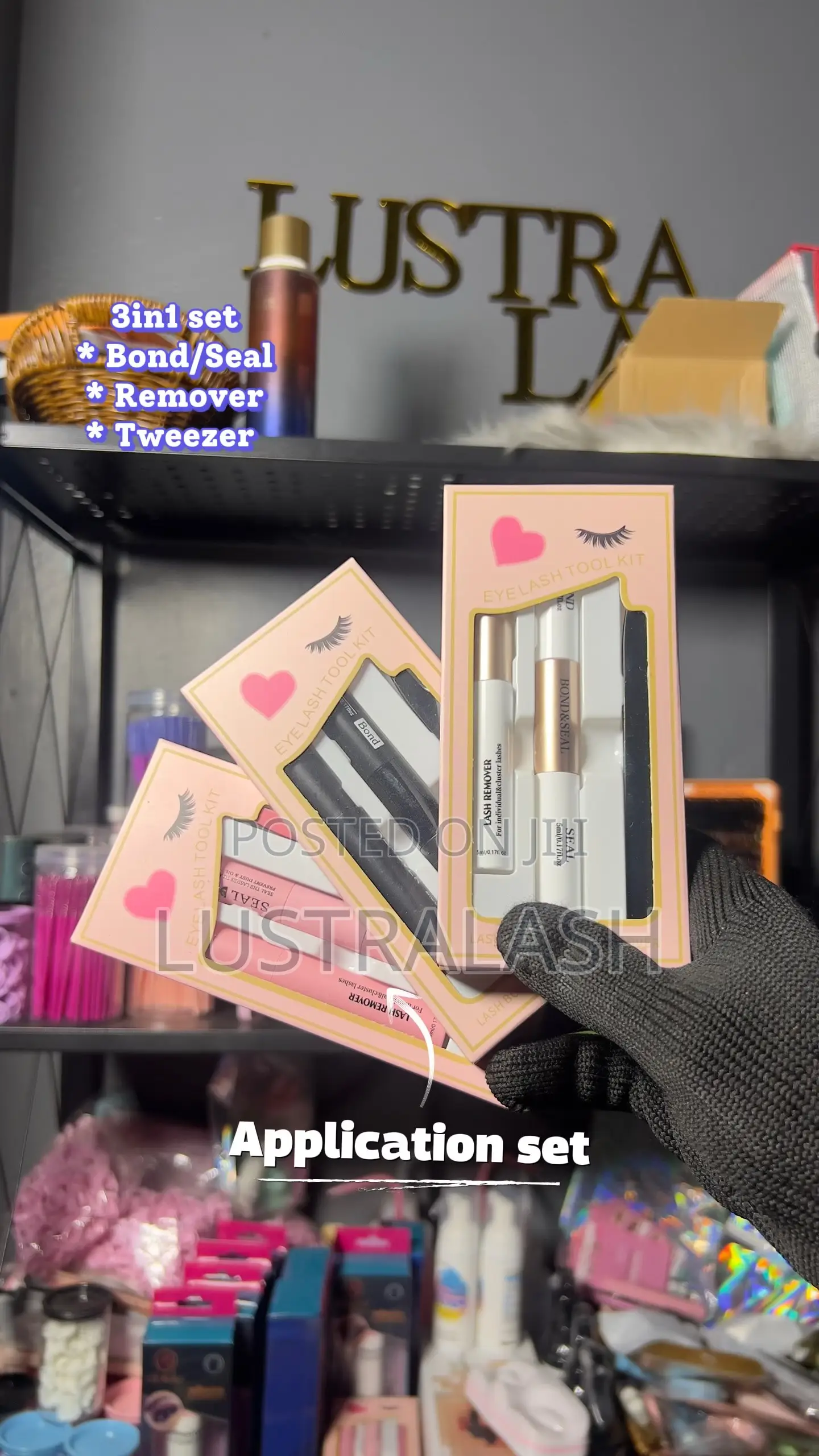 Cluster Lash and Lash Tools