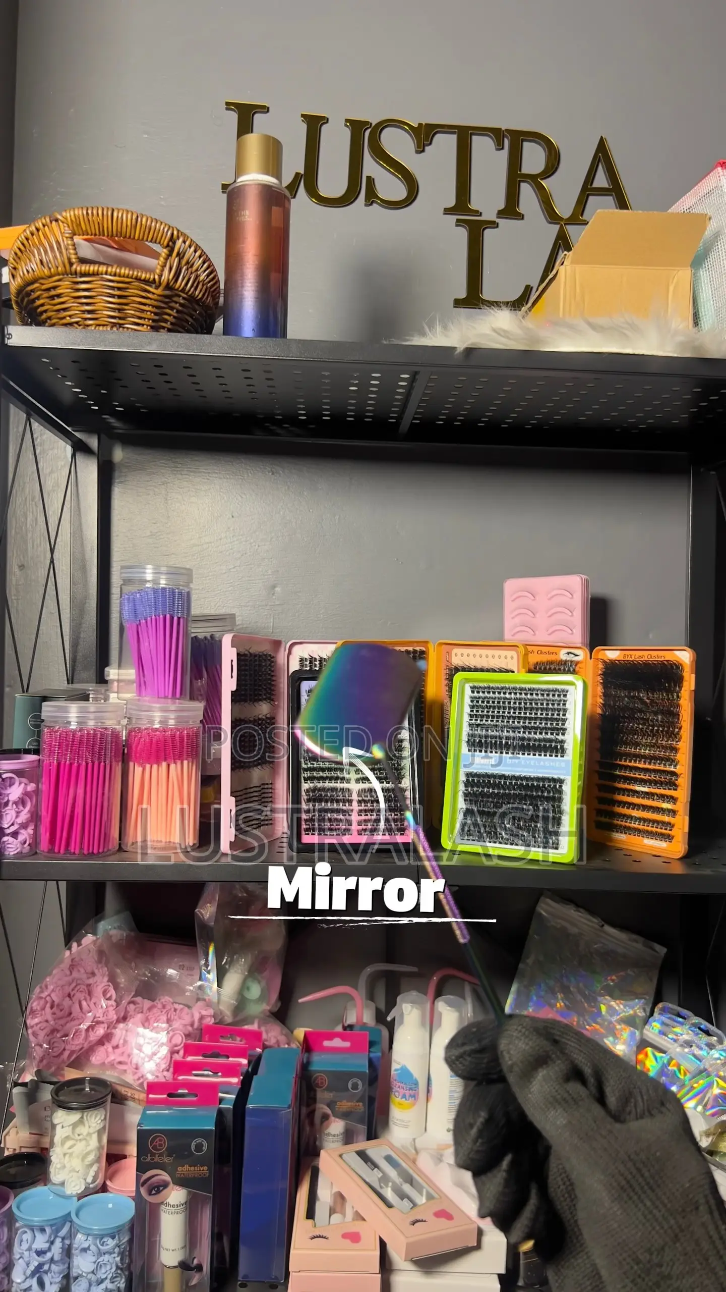 Cluster Lash and Lash Tools