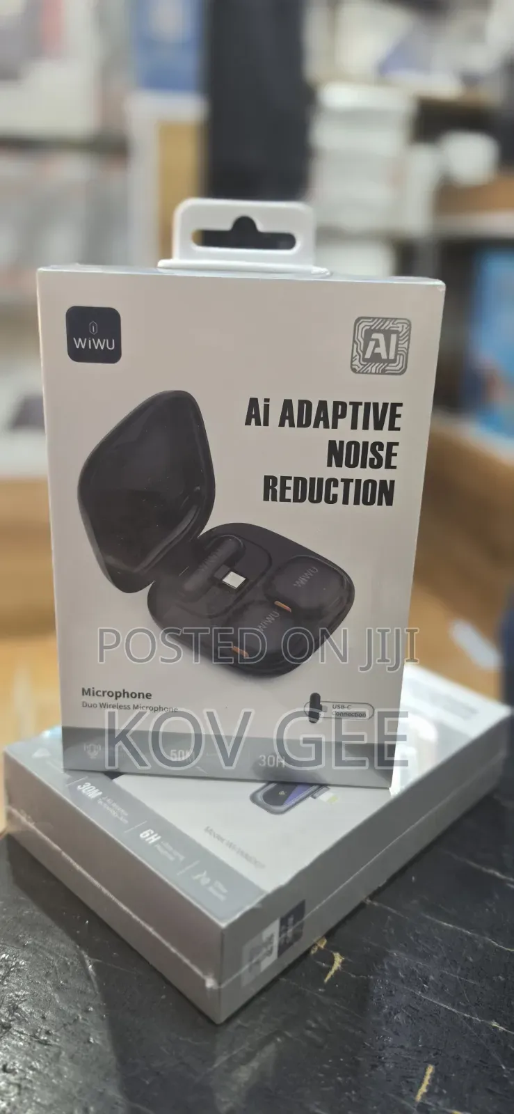 WiWU Wi-Wm006 AI Adaptive Noise Reduction Duo Wireless Microphone