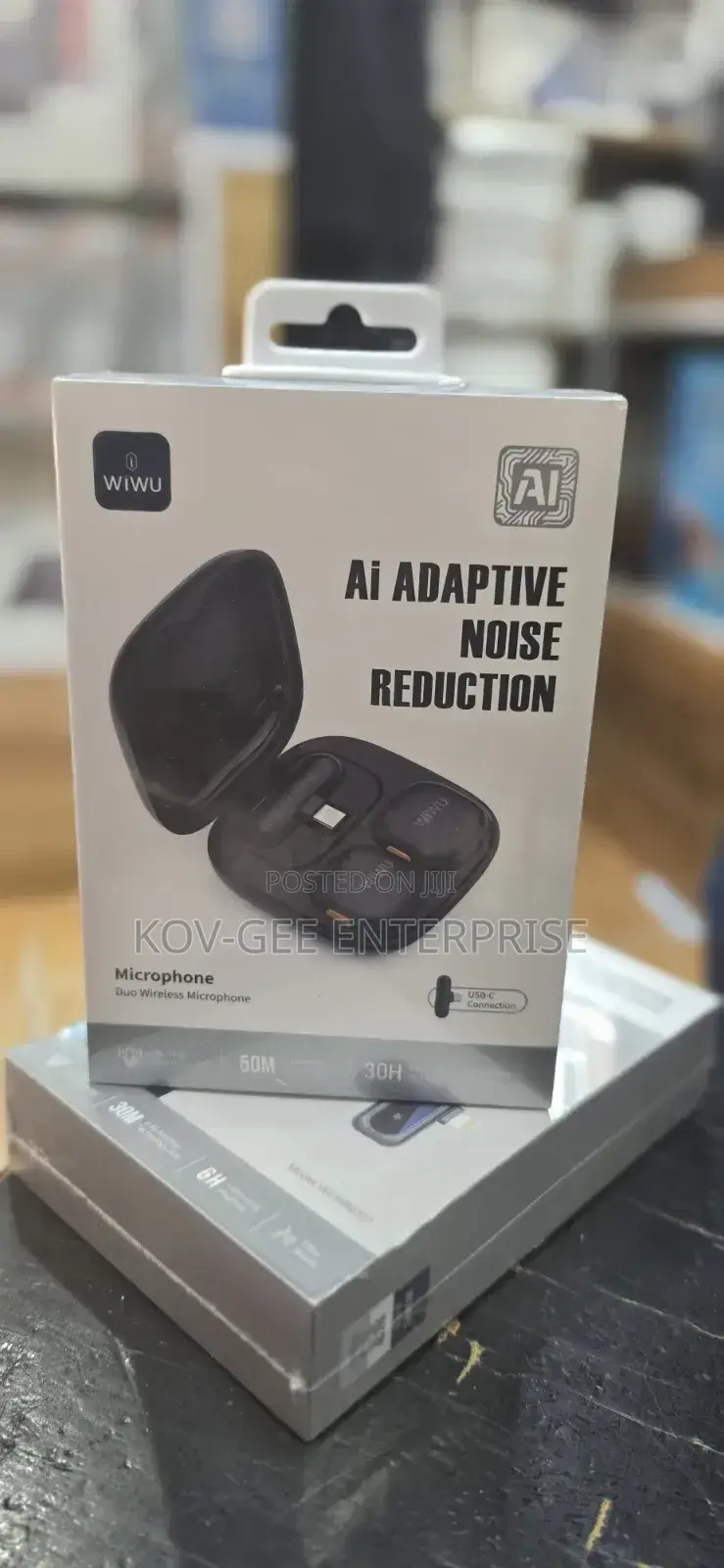 WiWU Wi-Wm006 AI Adaptive Noise Reduction Duo Wireless Microphone