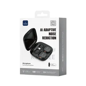 WiWU Wi-Wm006 AI Adaptive Noise Reduction Duo Wireless Microphone