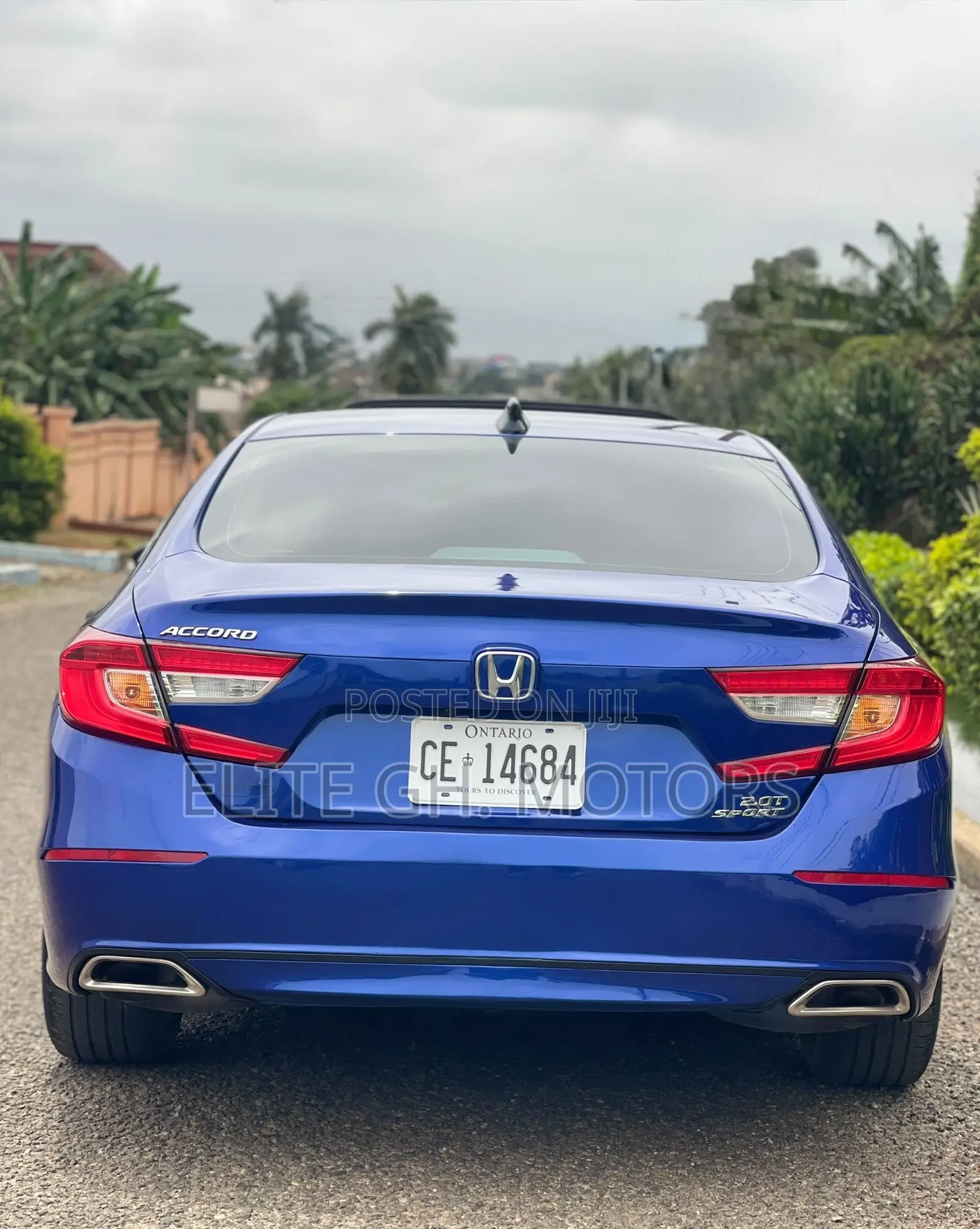 Honda Accord Sport 2.0T 2022 Blue