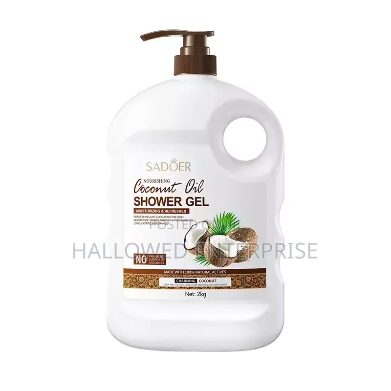 SADOER 2/1kg Coconut Oil Cleansing and Moisturizing Shower Gel