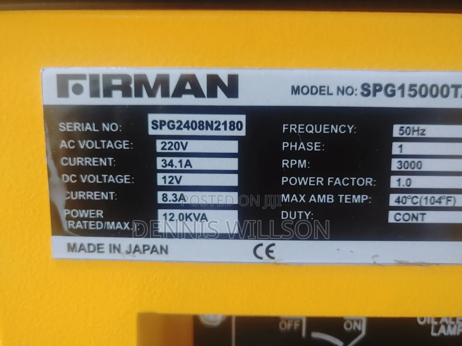 Quality Generator for Sale