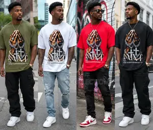 Men’s Branded Graphic Polo Shirts – Trendy Streetwear