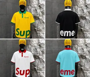 Men’s Branded Graphic Polo Shirts – Trendy Streetwear
